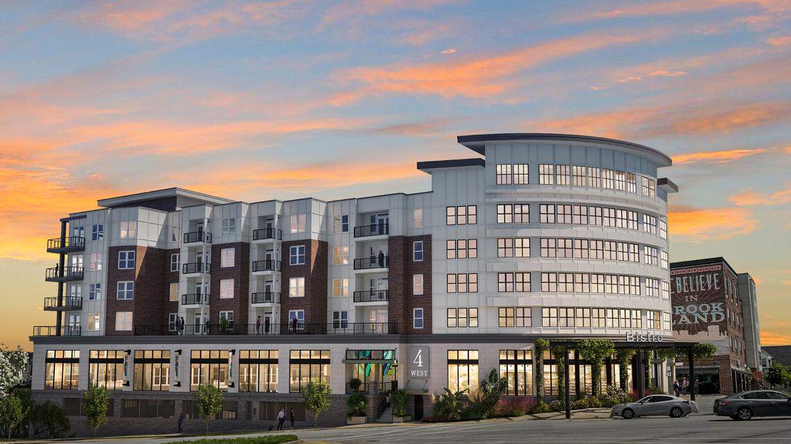 4West, a new addition to the Brookland development in West Columbia near the Gervais Street Bridge, will being 52 new luxury apartments.