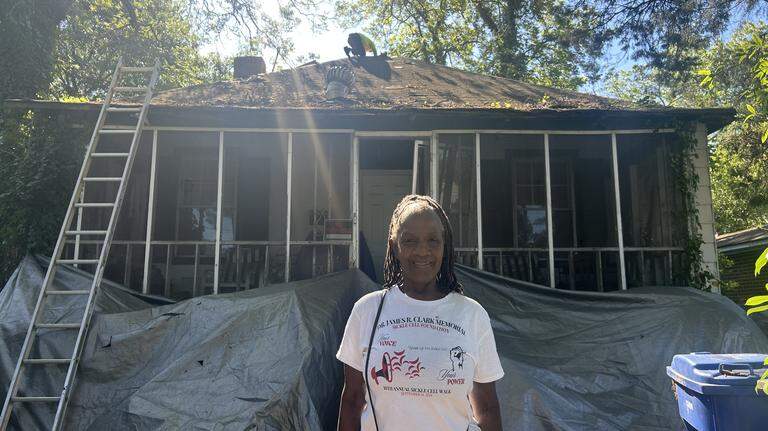 Columbia woman gets a free roof at her childhood home from SC YouTubers