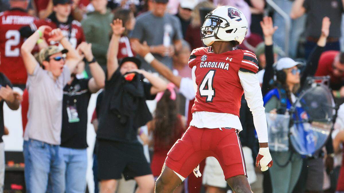 Vicari Swain (4) and the Gamecocks return home this weekend.
