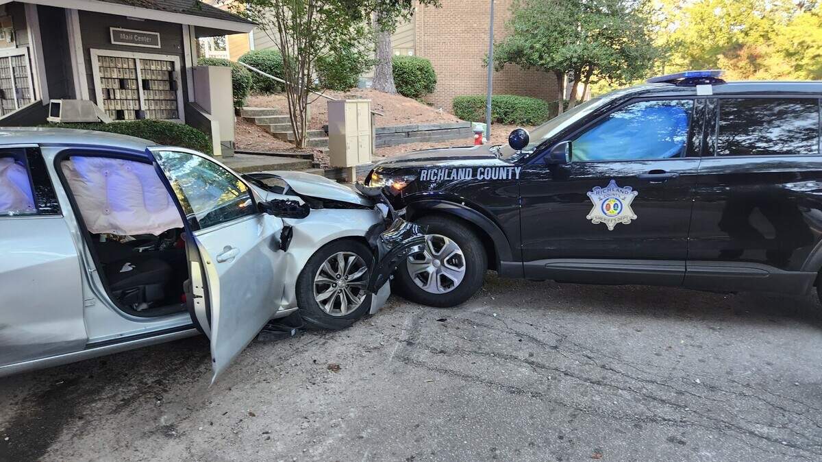 One deputy remains in the hospital following a police chase and subsequent crash.