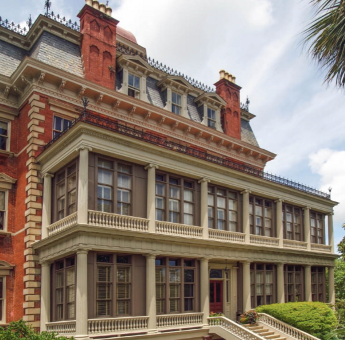 Wentworth Mansion is one of five South Carolina hotels to receive the Triple Crown award from Conde Nast Traveler.