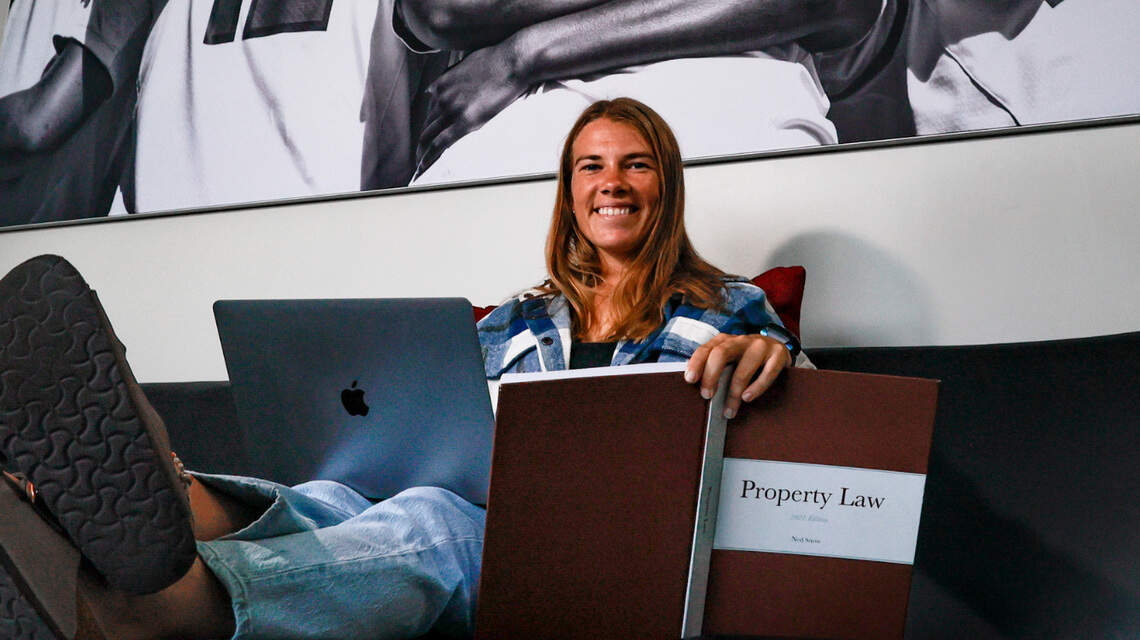 USC soccer’s Claire Griffiths making one last run in sports — and chasing a law degree
