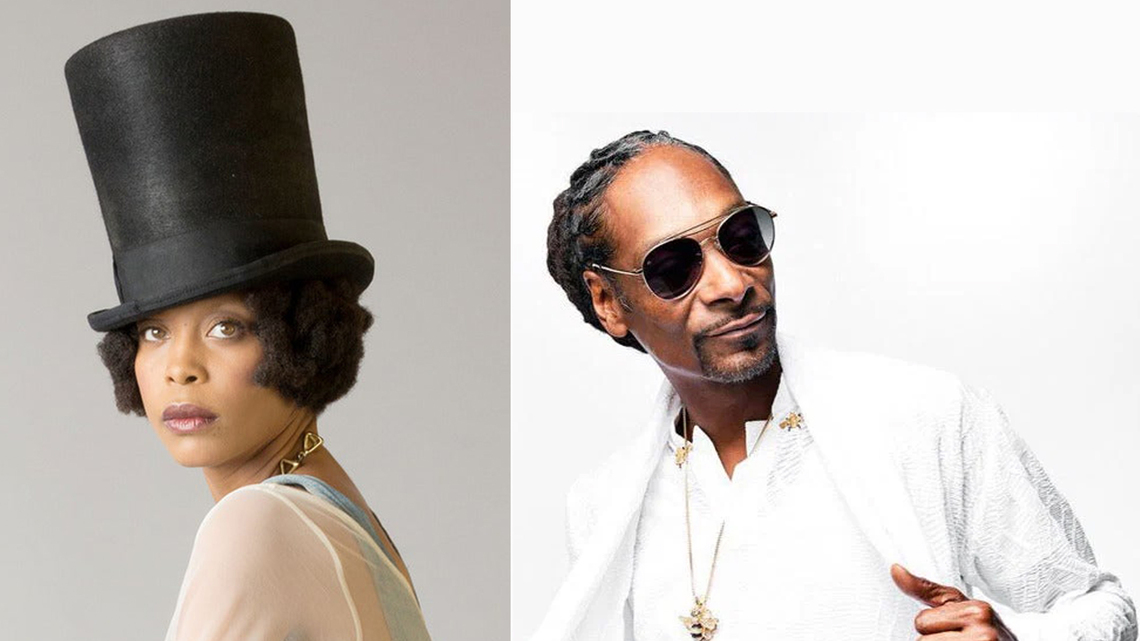 Snoop Dogg and Erykah Badu coming to Columbia on Mother’s Day