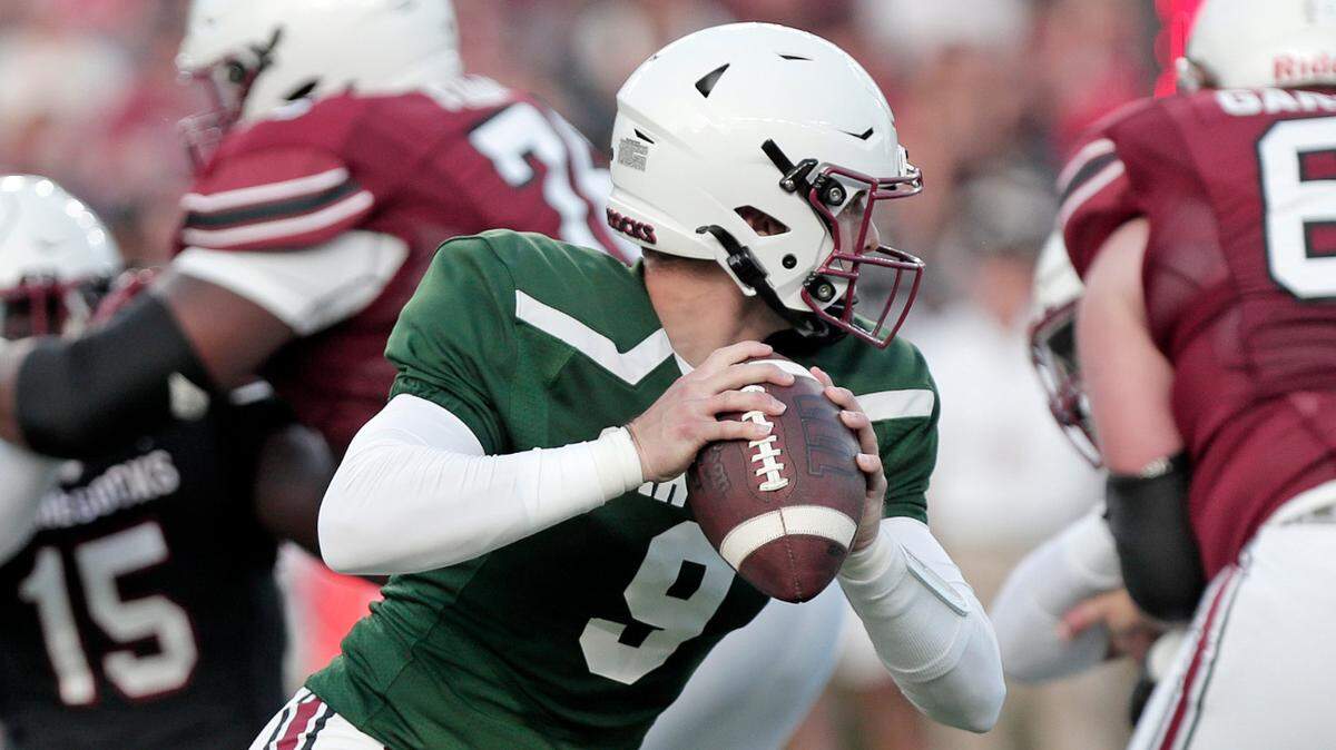 South Carolina’s Luke Doty at the 2023 spring football game.
