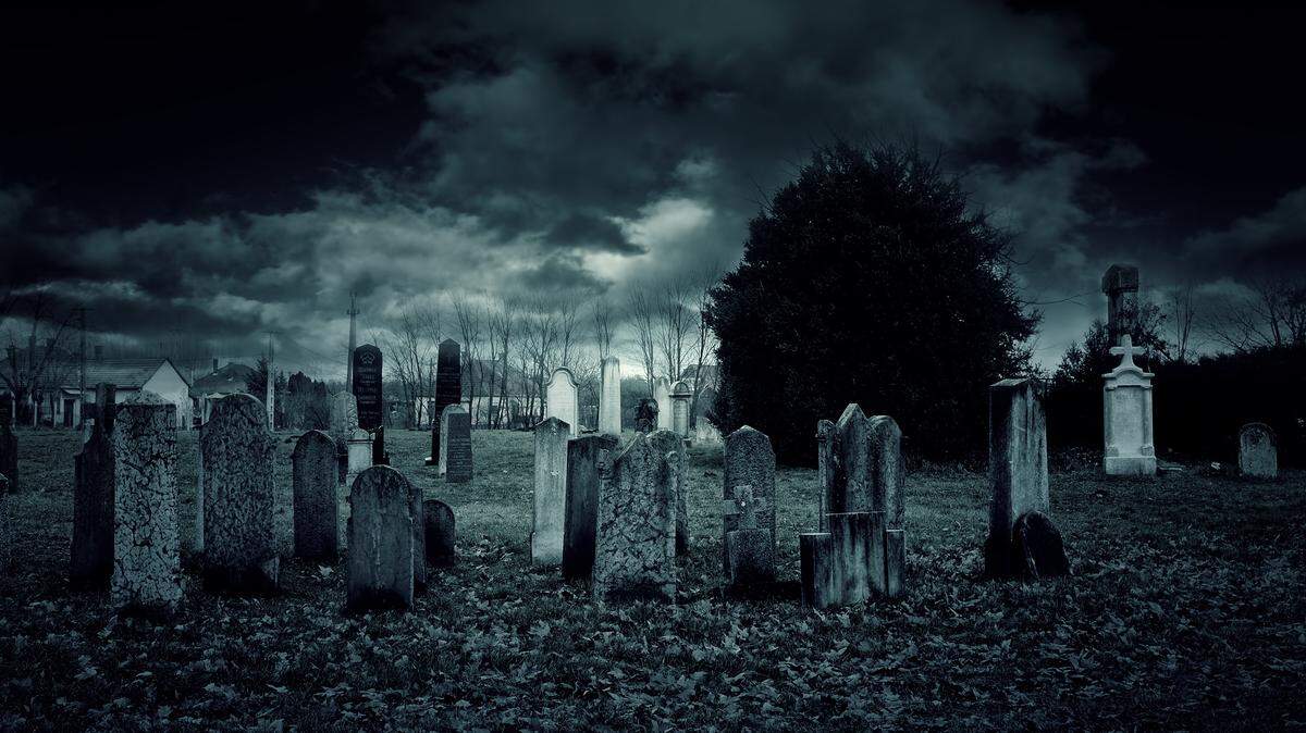 Cemetery night