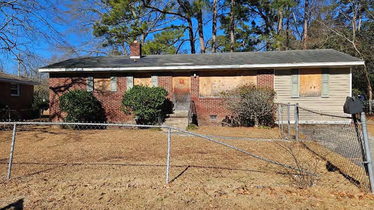 One of four homes, located in the Woodfield neighborhood, that Richland County officials hope to rehabilitate to sell at a capped rate.