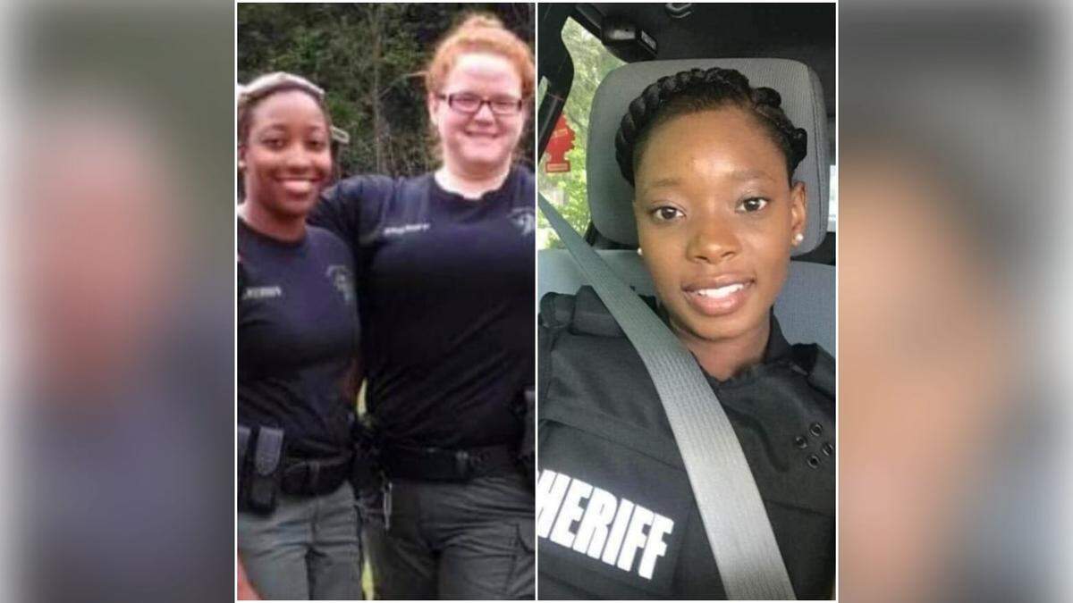 Florence County Sheriff’s Office deputies Farrah Turner (left), Sarah Miller and Arie Davis.