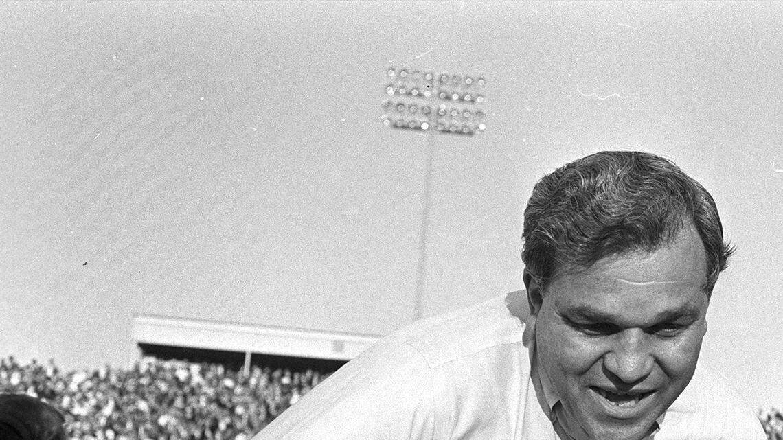 USC football coach Marvin Bass in 1965.