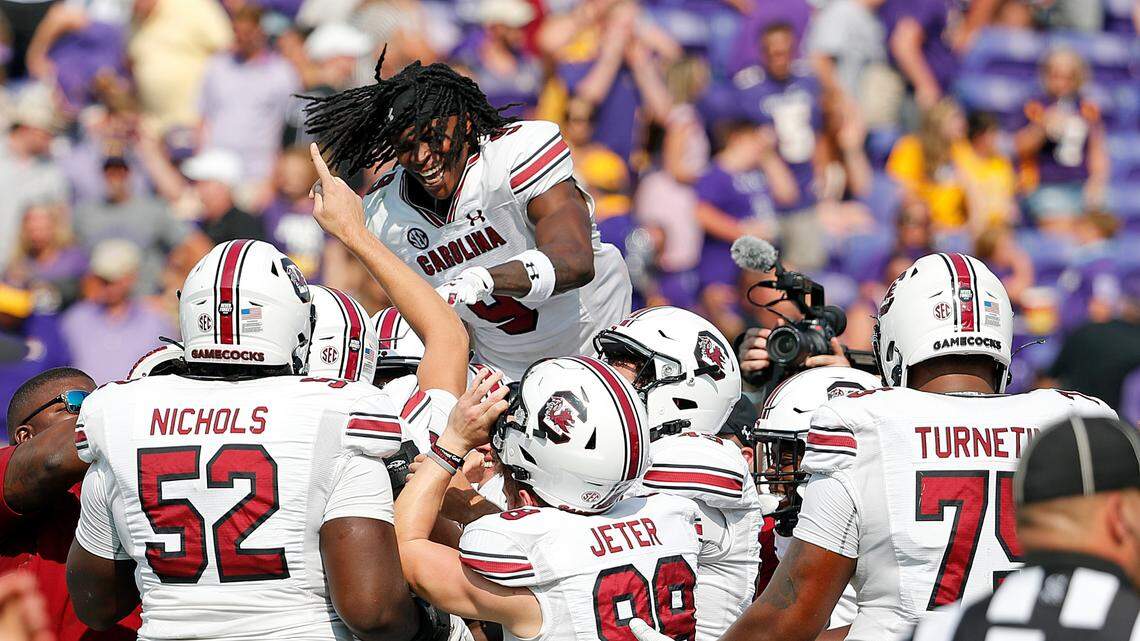 Escape from Greenville: Gamecocks rally to sink ECU Pirates, improve to 2-0