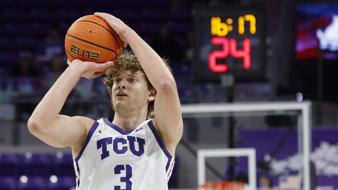 TCU guard Liutauras Lelevičius (3) in November