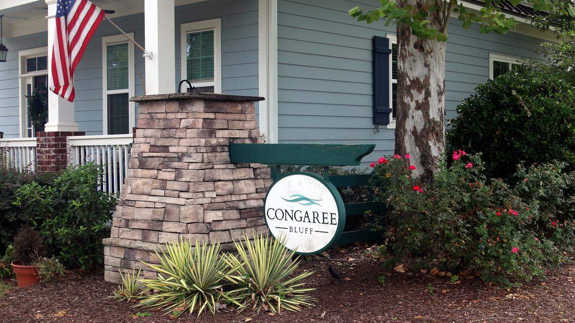 The Congaree Bluff subdivision in Cayce, S.C., on Sept. 12, 2024.