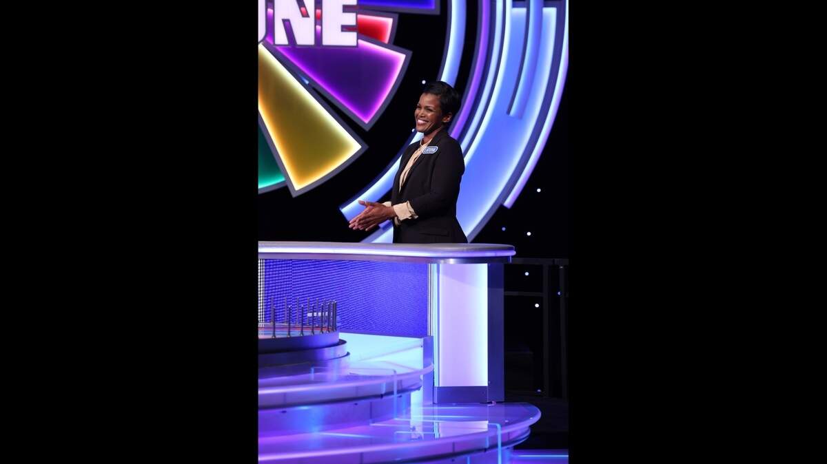 LaToya Russell of Irmo, South Carolina, appears as a contestant on “Wheel of Fortune.”
