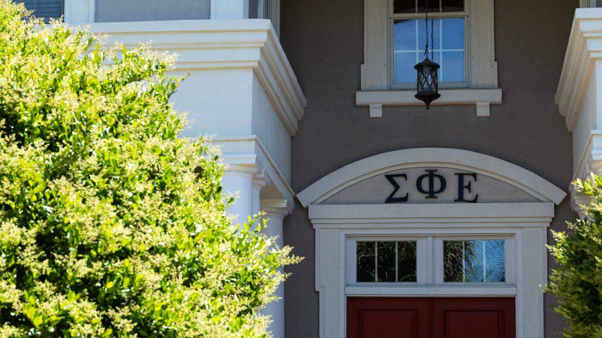 Sigma Phi Epsilon, a fraternity at the University of South Carolina, on Saturday, April 6, 2024.