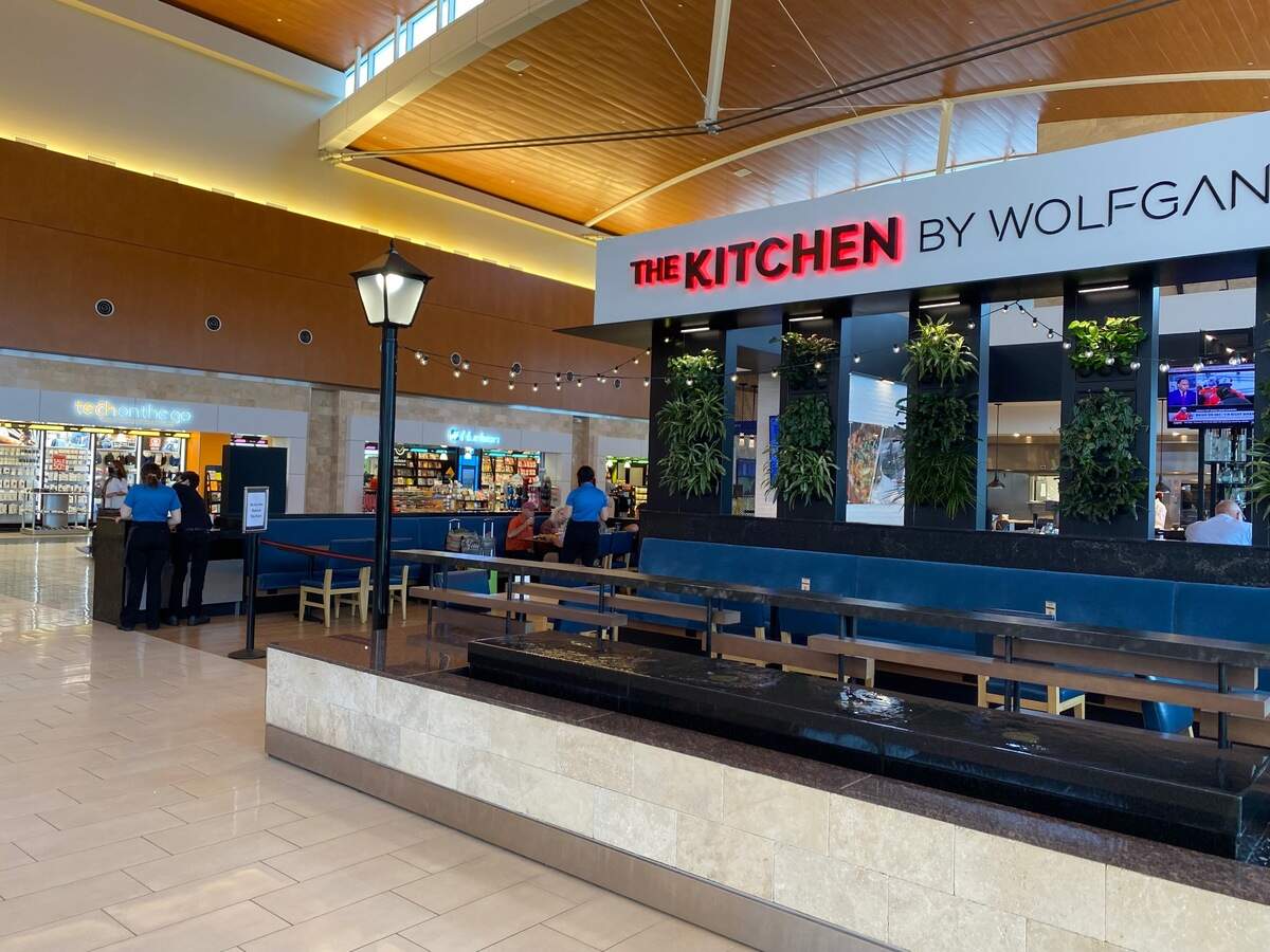 Greenville Spartanburg Airport has added to its concessions in recent years. It is one of the few small airports with a Wolfgang Puck restaurant.