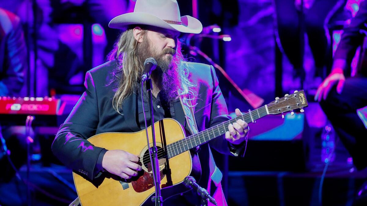 Chris Stapleton performs Oct. 21 at the 2018 Medallion Ceremony at the Country Music Hall of Fame and Museum in Nashville. Stapleton will perform at Colonial Life Arena on Oct. 25.