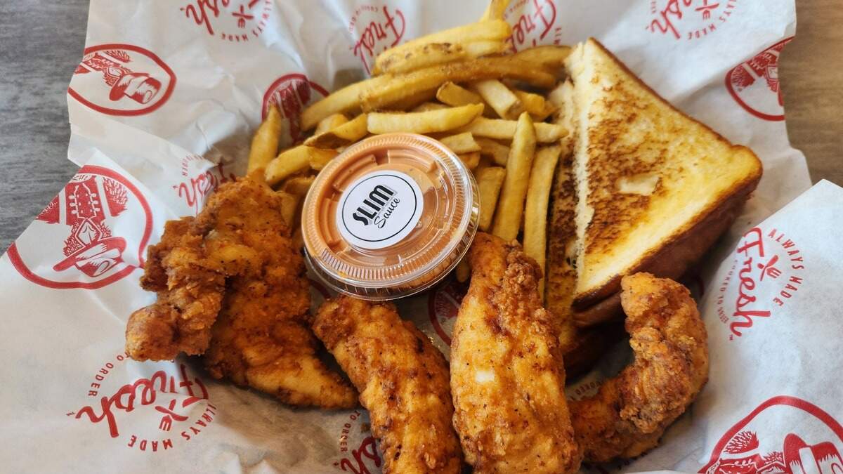 A 4-piece tenders combo from Slim Chickens on Beltline Boulevard in Forest Acres.