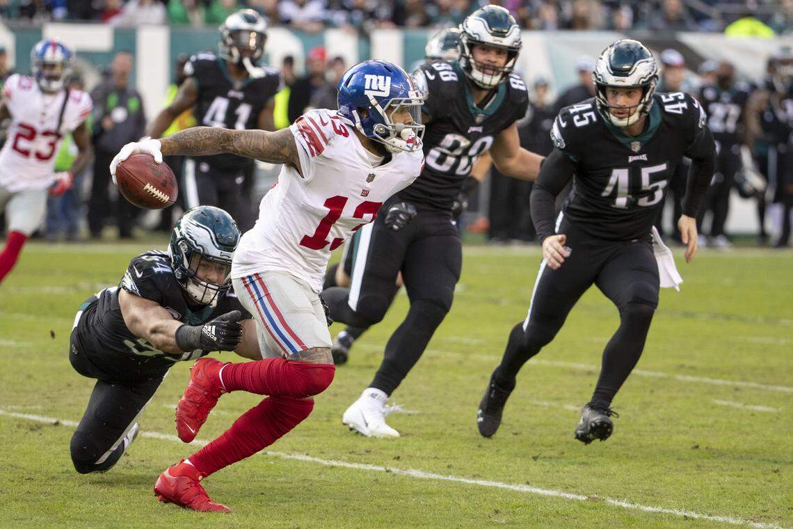 Odell Beckham Jr. is a wide receiver for the New York Giants.