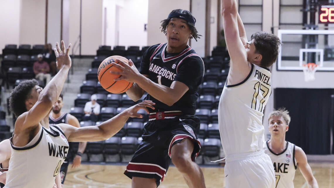 South Carolina MBB wins exhibition over Wake Forest. Three things we learned