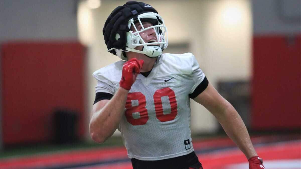 Ball State football tight end Brady Hunt