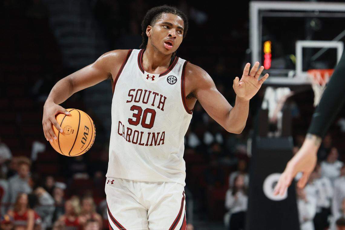 South Carolina forward Collin Murray-Boyles is such a strong player that Jay BIlas says: “I would be shocked” if he wasn’t a top 10 pick in the NBA Draft June 25.