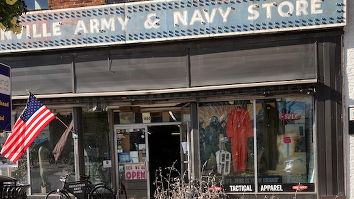 The Greenville Army Store is moving outside downtown Greenville after 70 years.