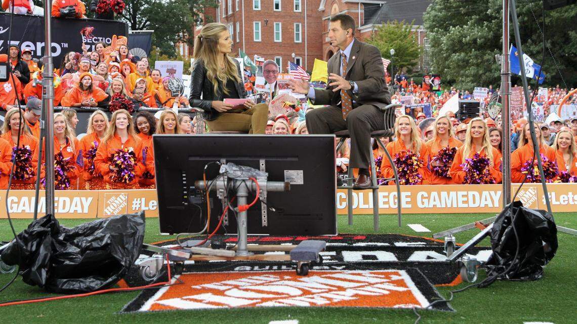 Clemson will host ESPN “College GameDay” for the NC State game.