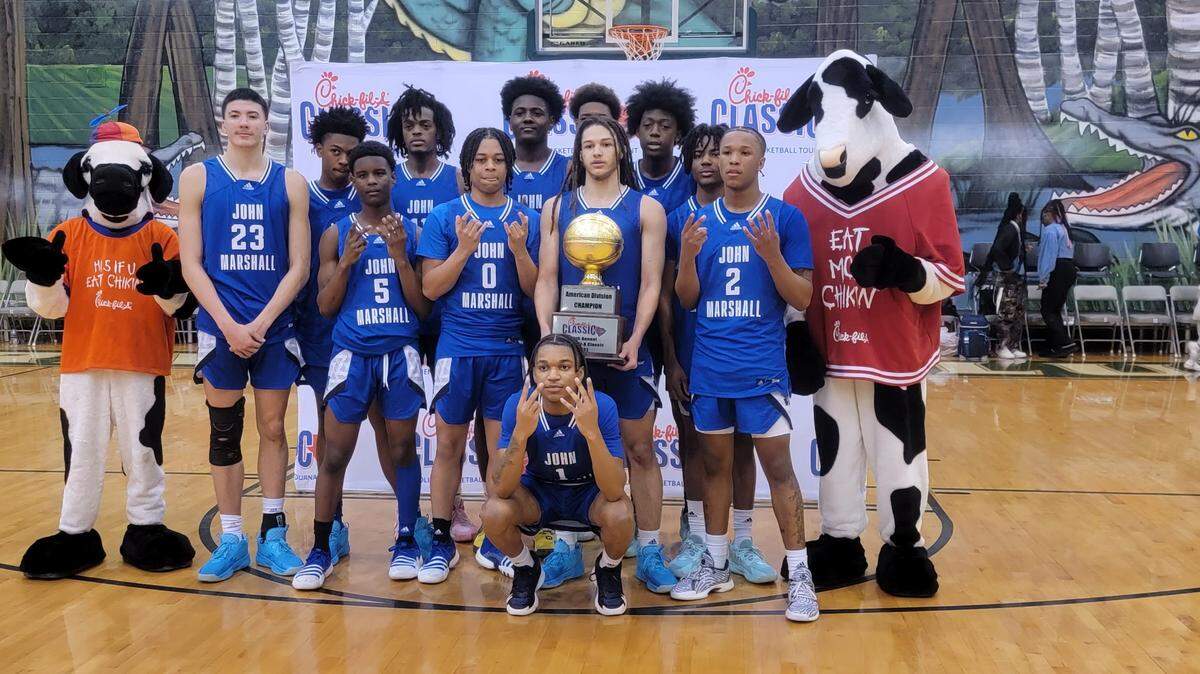 John Marshall (Va.) won the 2022 Chick-fil-A Classic American Bracket championship on Dec. 30, 2022.