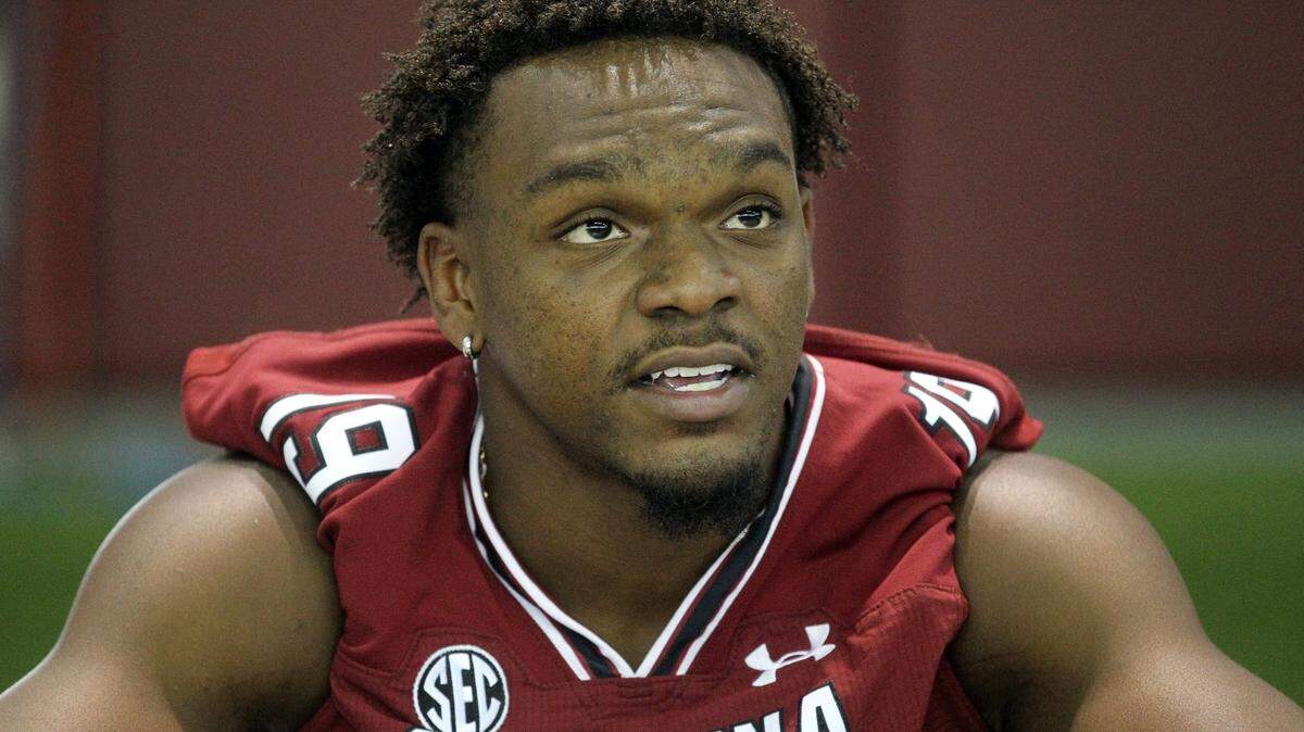 South Carolina linebacker Brad Johnson