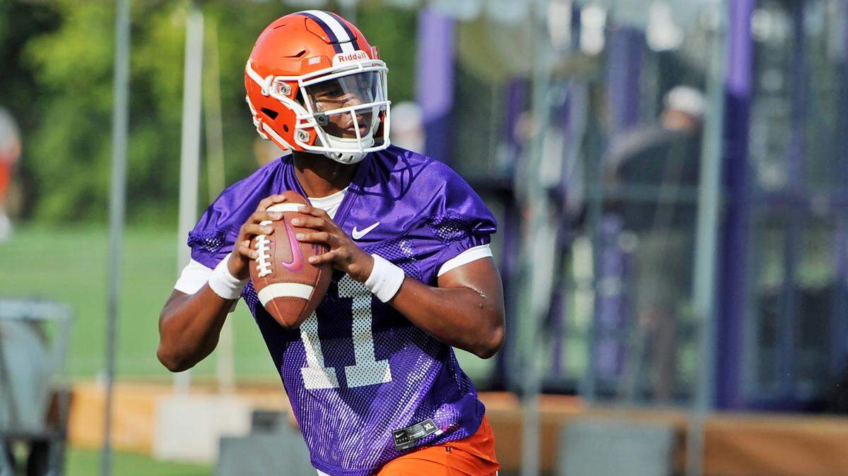 After tearing his Achilles in April, Clemson QB Taisun Phommachanh has been cleared to play.