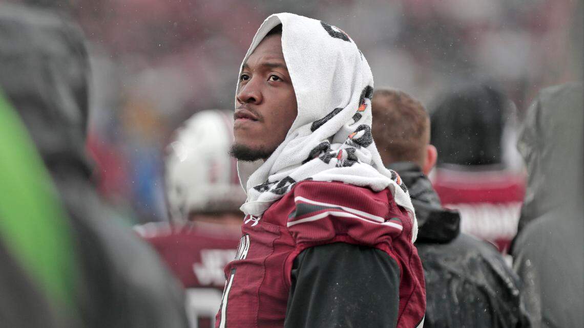 Ni Mansell during South Carolina’s game against Vanderbilt on Saturday, Nov. 11, 2023 at Williams-Brice Stadium.