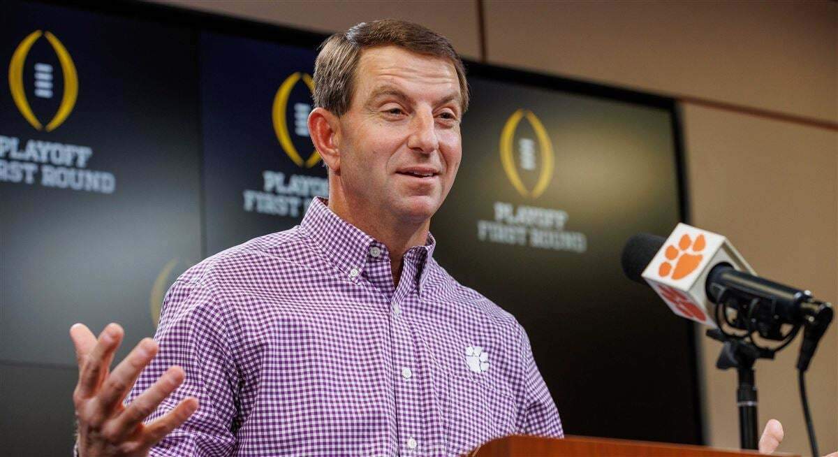 Clemson coach Dabo Swinney