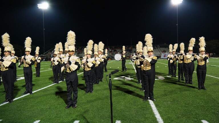 Why did Irmo High School band never receive $30K in funding?