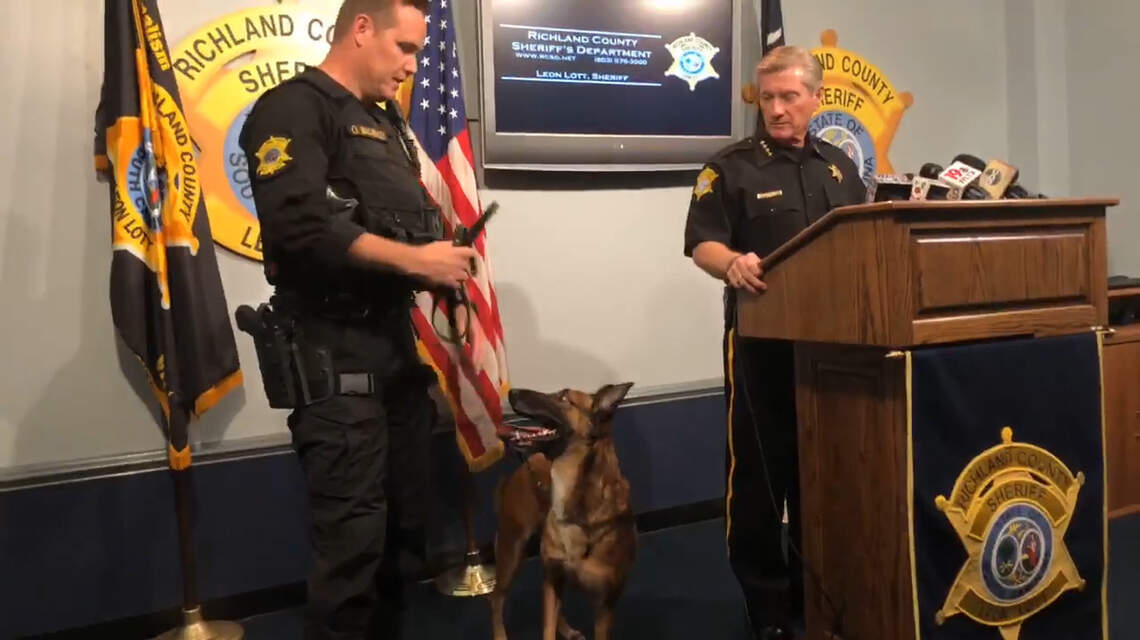 See Richland County Sheriff Department's newest K9 police dog in ...