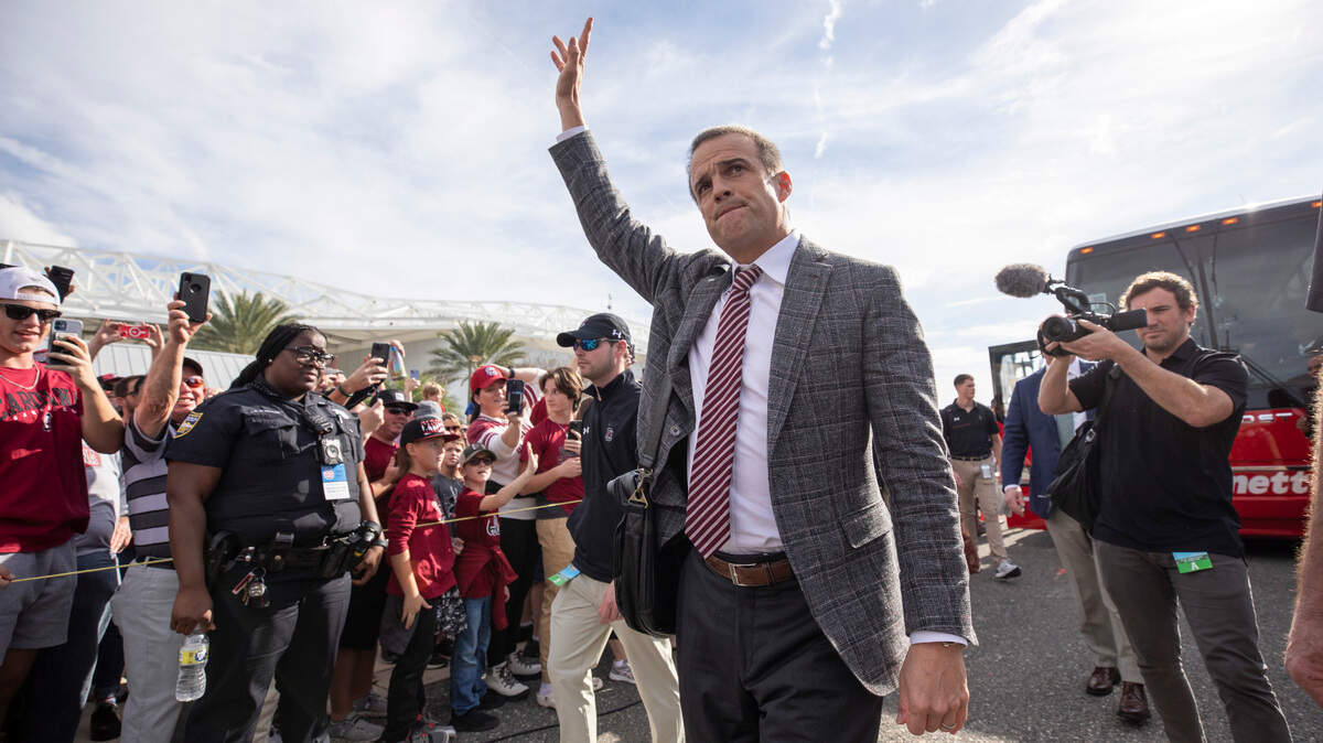 South Carolina head coach Shane Beamer