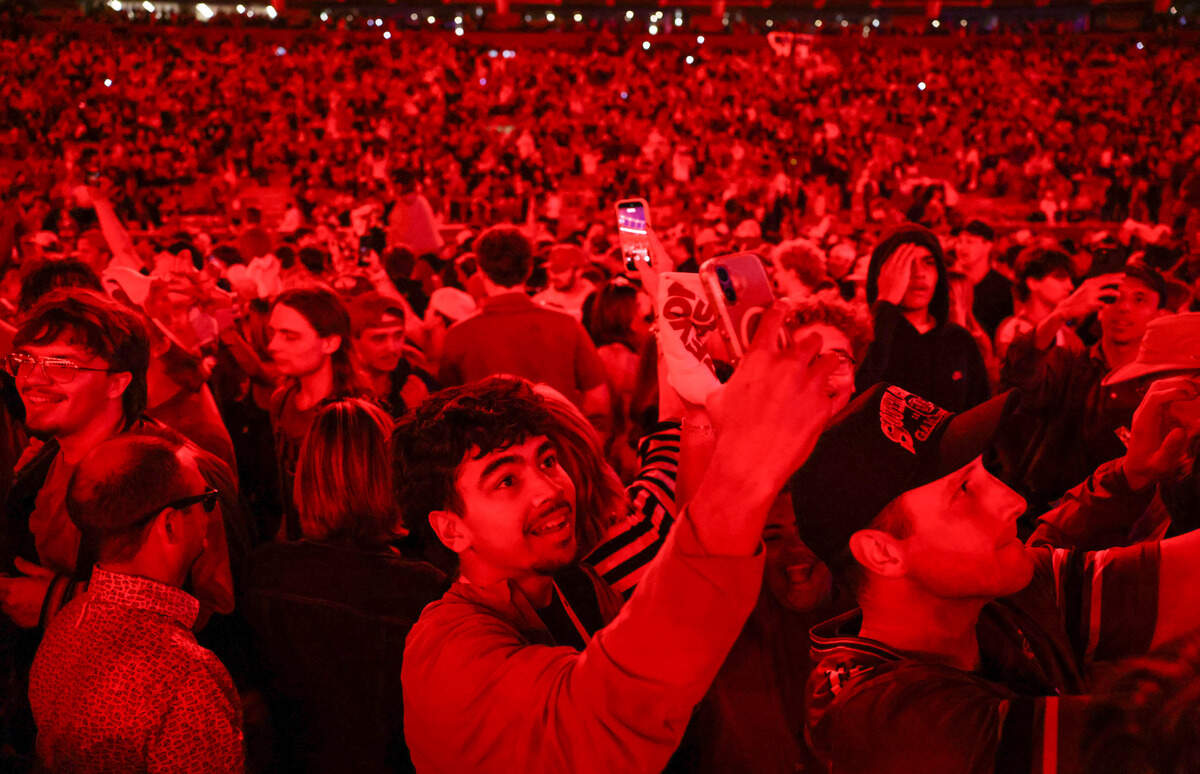 Fans rush the field after South Carolina's victory against Tennessee in Columbia on Saturday, October 24, 2026.