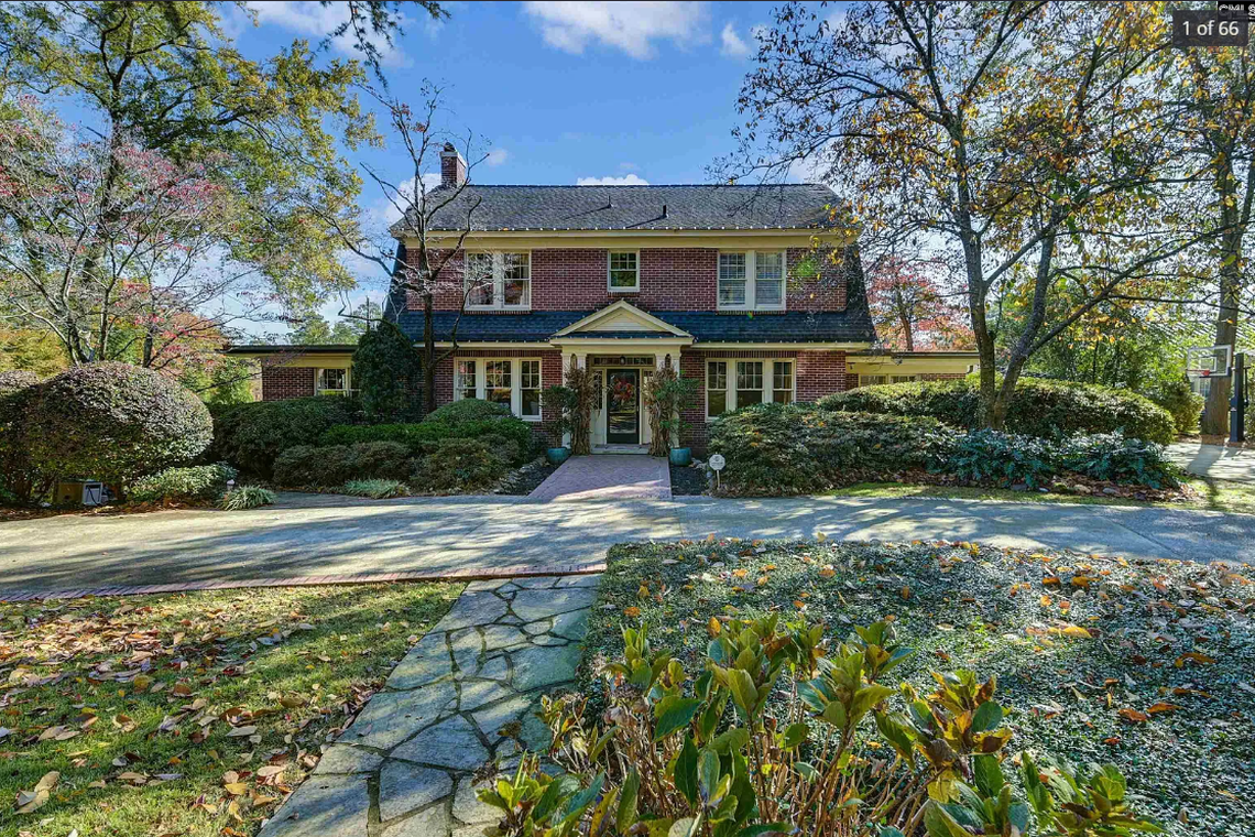 A saltwater pool, cabana and outdoor kitchen area and a separate studio building are among the amenities highlighted in a $1.65 million, 4-bedroom home for sale in the Heathwood neighborhood.