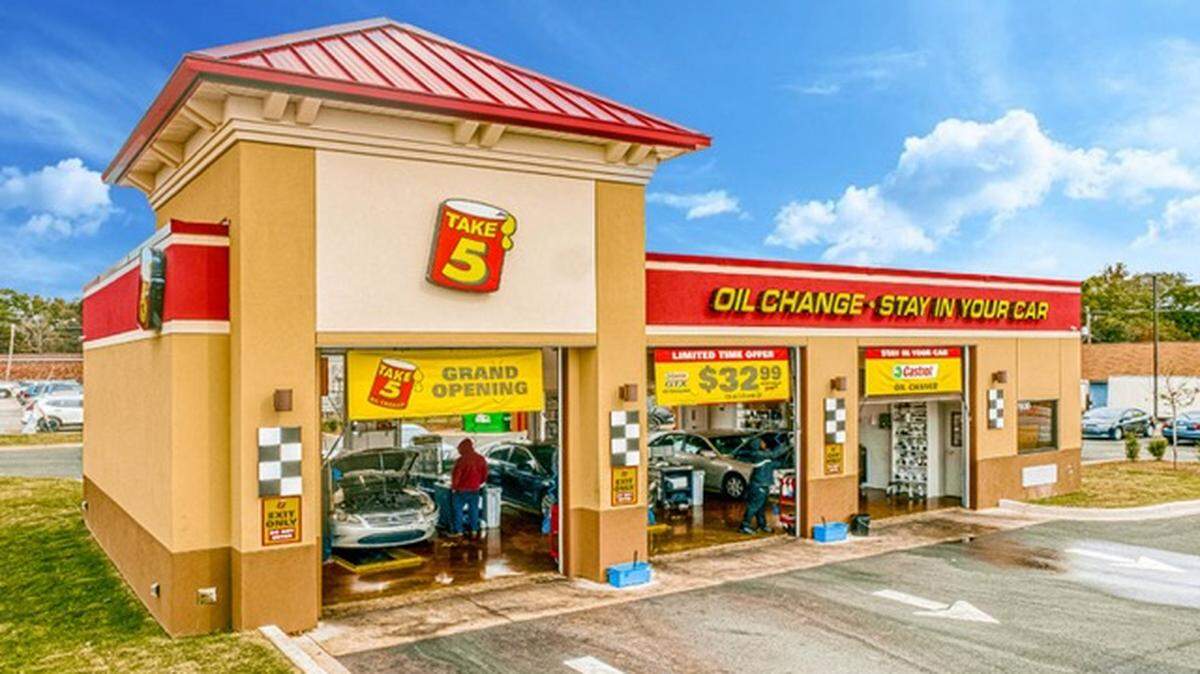 A Take 5 Oil Change shop is opening at 1846 S. Lake Dr. in the Red Bank area of Lexington County. It is expected to open the week of Sept. 19.