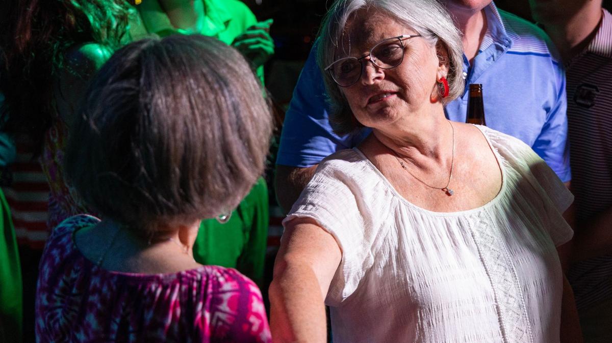 District 23 Senator Katrina Shealy, R-Lexington, concedes the run-off primary after “not seeing a path to victory” at Bubba’s Pub ‘N Grub in Lexington on Tuesday, June 25, 2024.