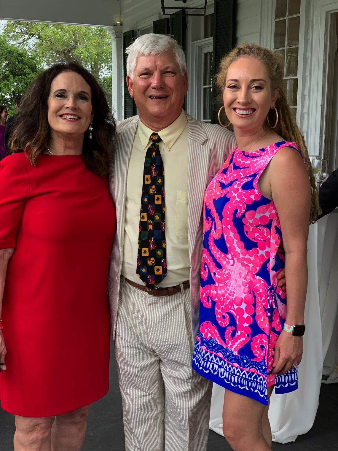 The Kiser family, from left, Shawn, Stan and Sloan. Shawn and Stan were in a boat crash on Lake Murray, and Stan was killed, while Shawn was injured.