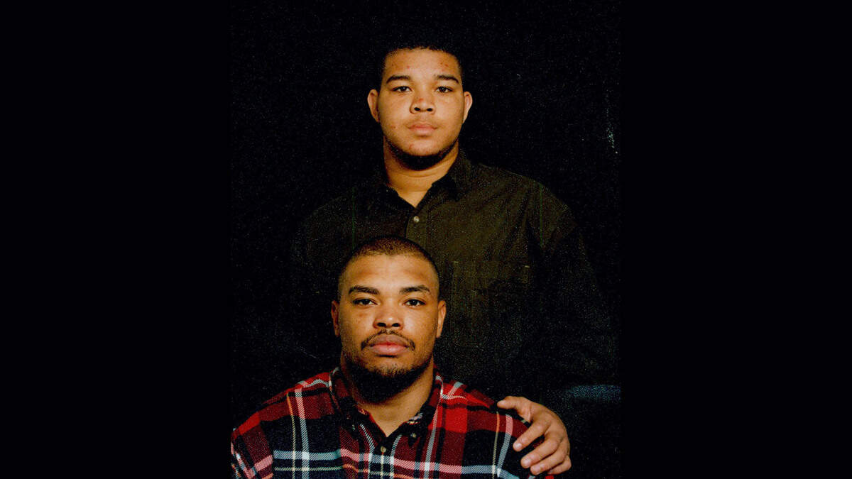 Brothers Jonathan (top) and Harold Goodwin SPECIAL TO THE STATE