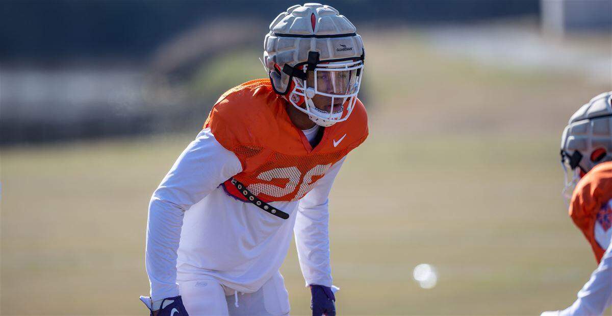 Linebacker T.J. Dudley appeared in four games for Clemson football in 2022.