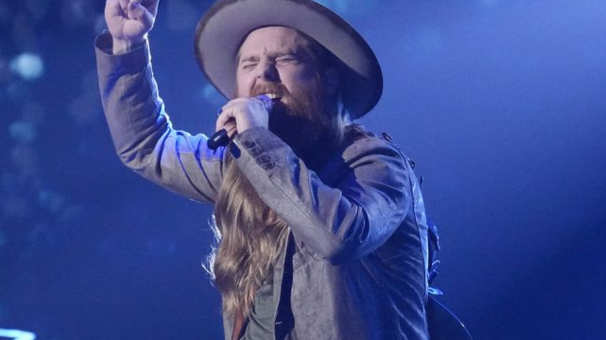Warren Peay, who is 24, sang “Colder Weather,” originally recorded by Zac Brown Band.