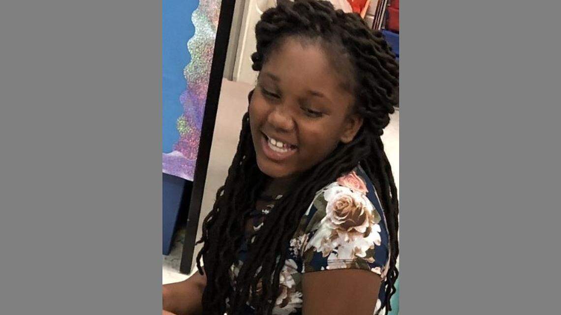 Ja’Naiya Scott, 11, died Sunday after a shooting in Anderson, South Carolina.