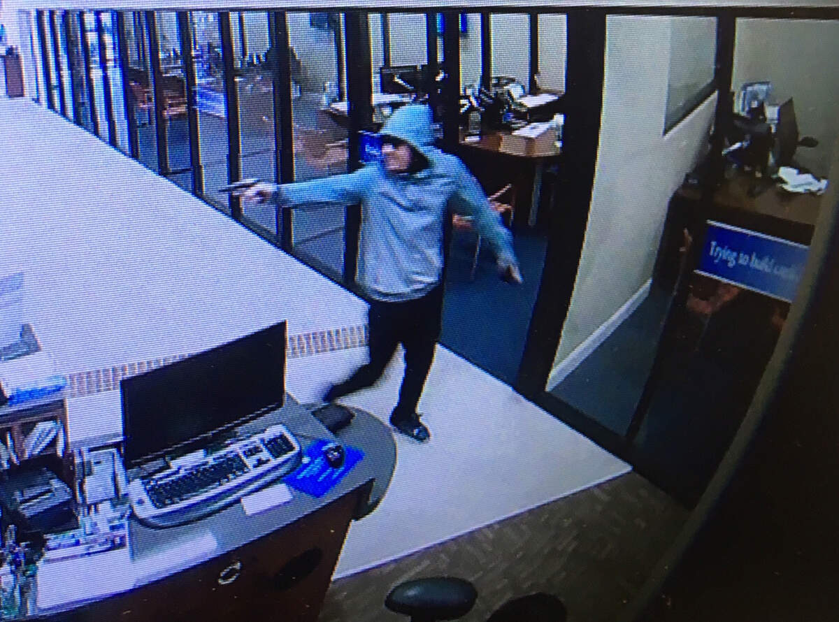 Two armed people, a man and a woman, entered the S.C. Federal Credit Union on Forest Drive on Tuesday morning, said Chief Marion Sealy of the Forest Acres Police Department. This is a photo the male suspects provided by police.
