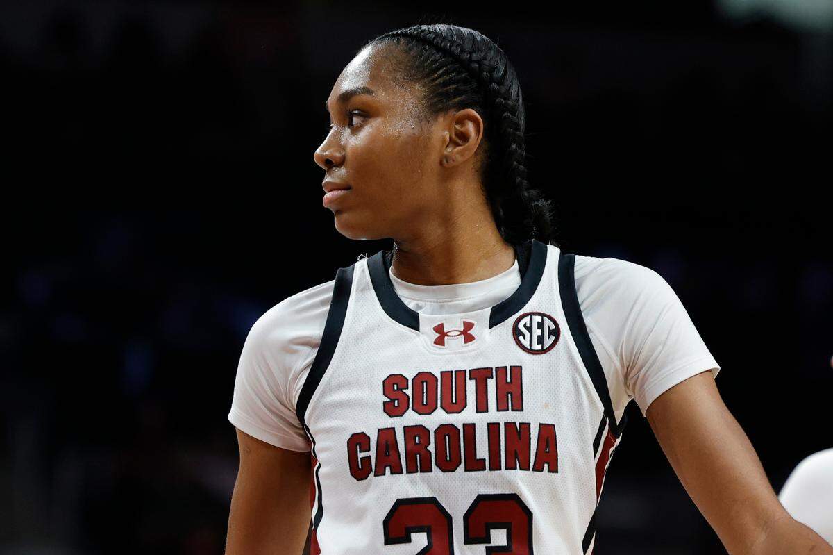South Carolina’s Bree Hall (23) was part of two national championship teams with the Gamecocks.