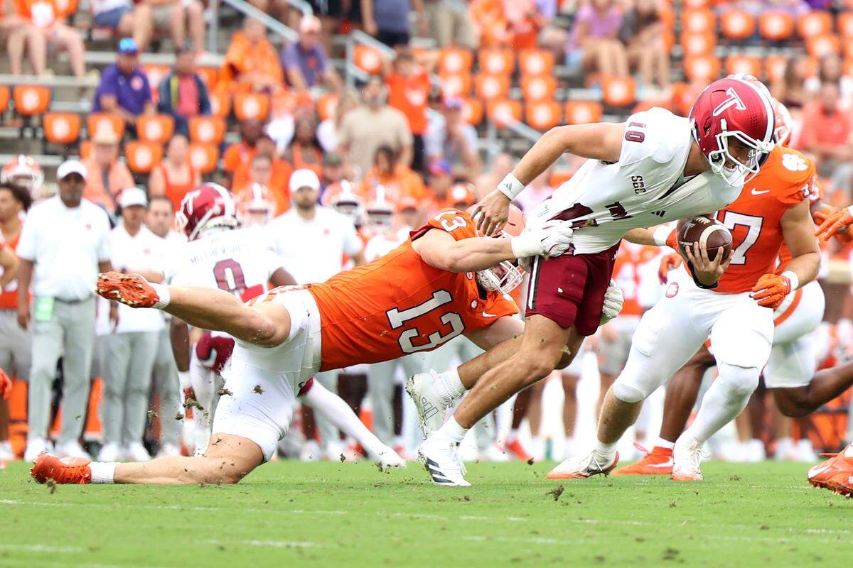 Purdue transfer defensive end Will Heldt says he’s proud of ‘what I’ve put on tape’ during his first season at Clemson.
