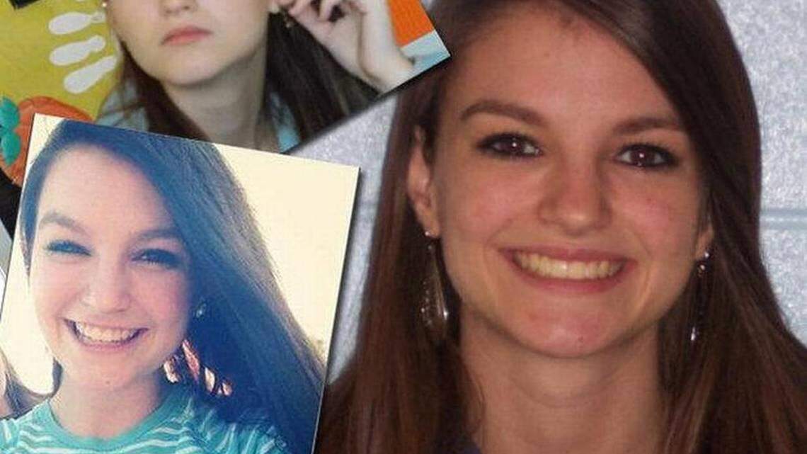 A photo collage of Briana Rabon, who was killed in 2014.