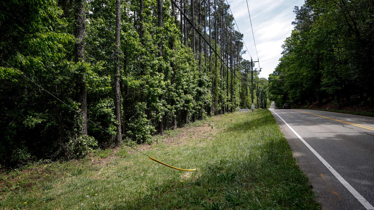 Property interest in the 1.73 acre plot of timbered land along Andrew Corley Road. The listing on Zillow states the interest in portions of the property, which cannot be developed, is for sale to allow for attendance in Lexington One schools.