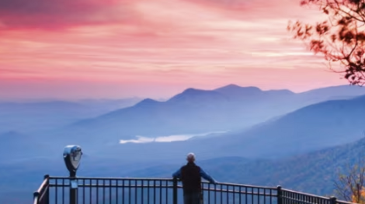 Caesars Head State Park is one of the best places in SC to see fall foliage.