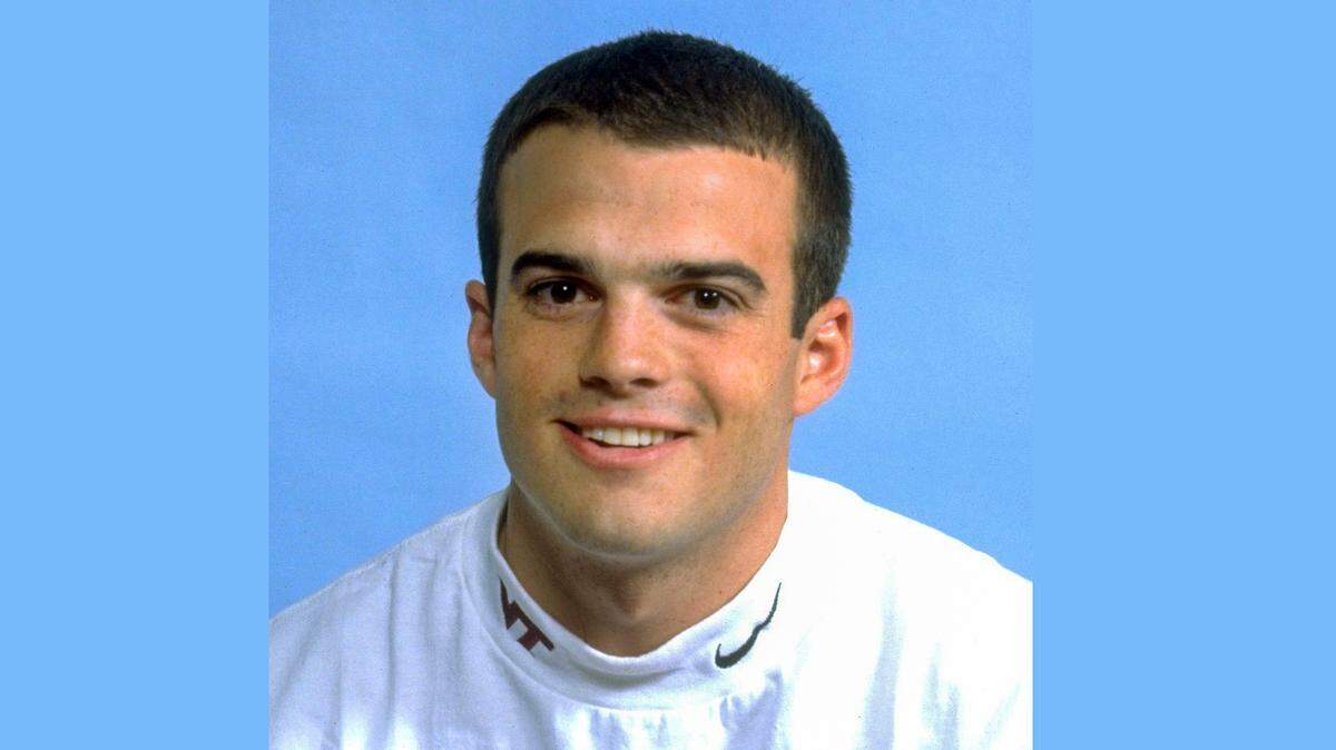Shane Beamer from his days as a Virginia Tech football player.